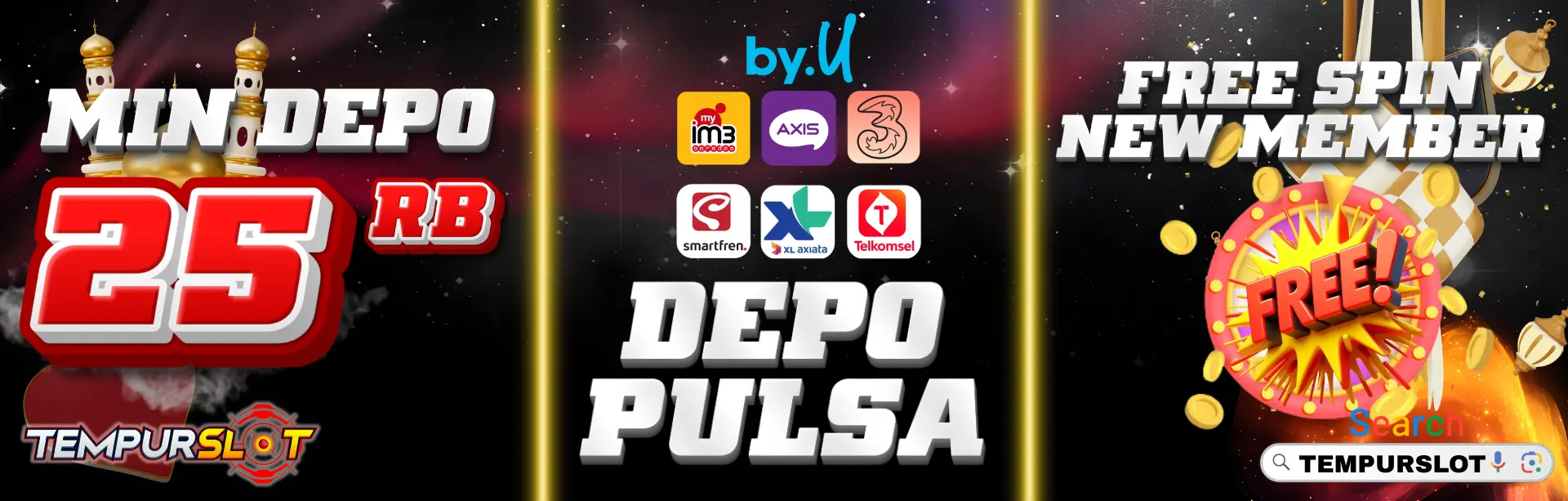 Min Depo 25 rb | Depo Pulsa | Free Spin New Member