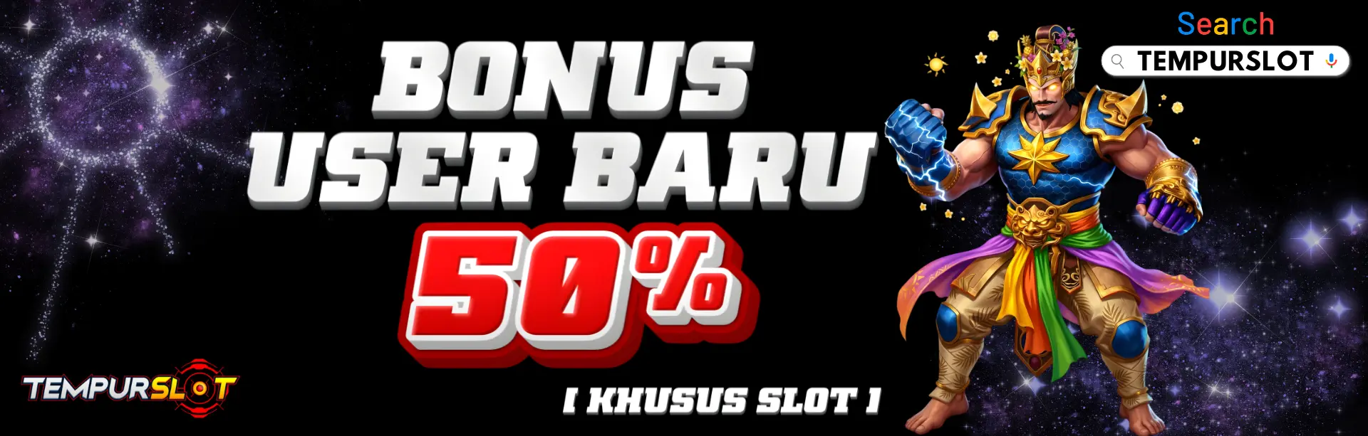 Bonus New User 50% (slot)