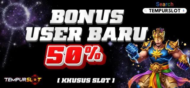 Bonus New User 50% (slot)