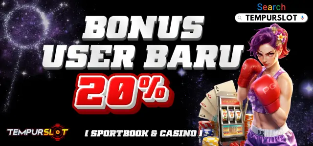 Bonus New User 20% (Sportbook & Casino)